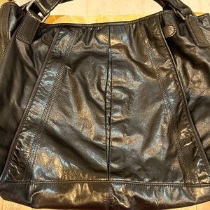 Extra Large Leather Kenneth Cole Handbag